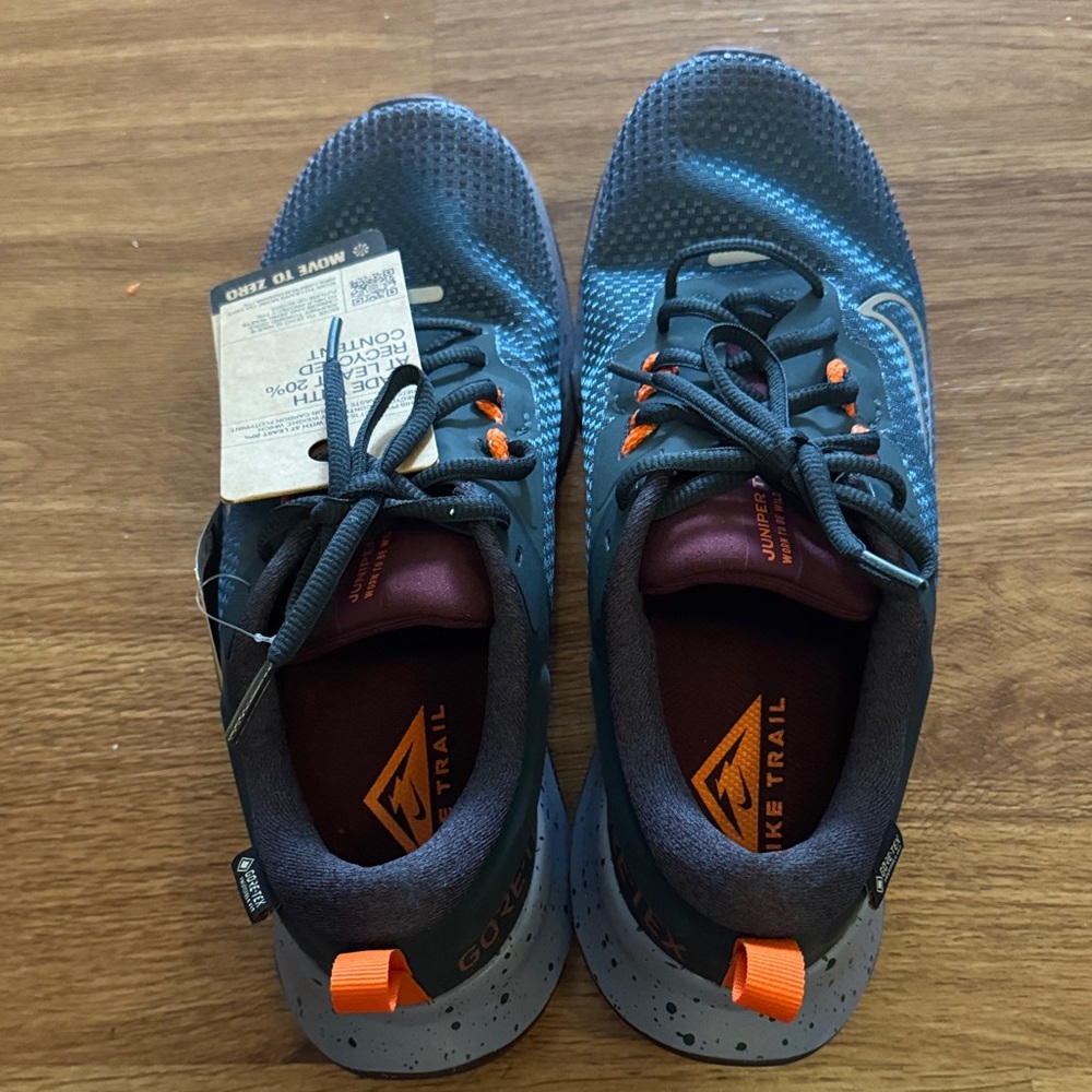 Nike Men's Athletic Shoes - Black and Orange